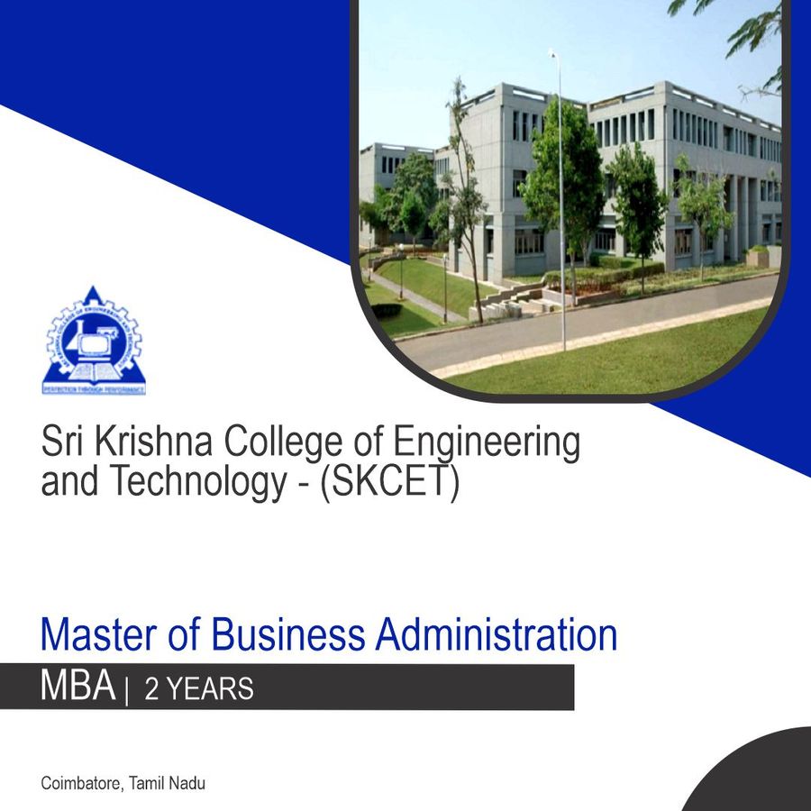 Skcet - Sri Krishna College of Engineering And Technology